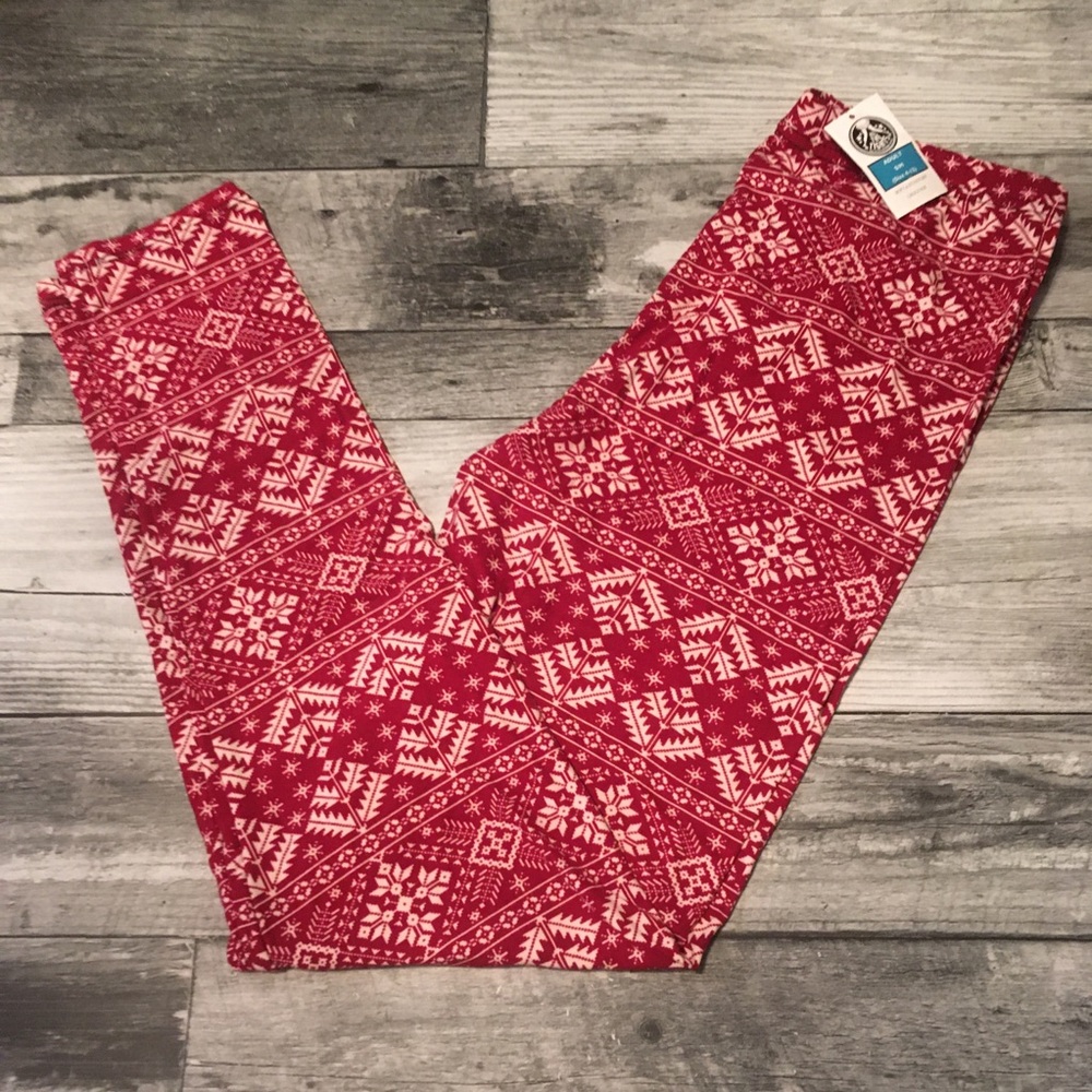 Leggings, S/M (Size 4-12), Christmas Tights, Christmas Leggings
